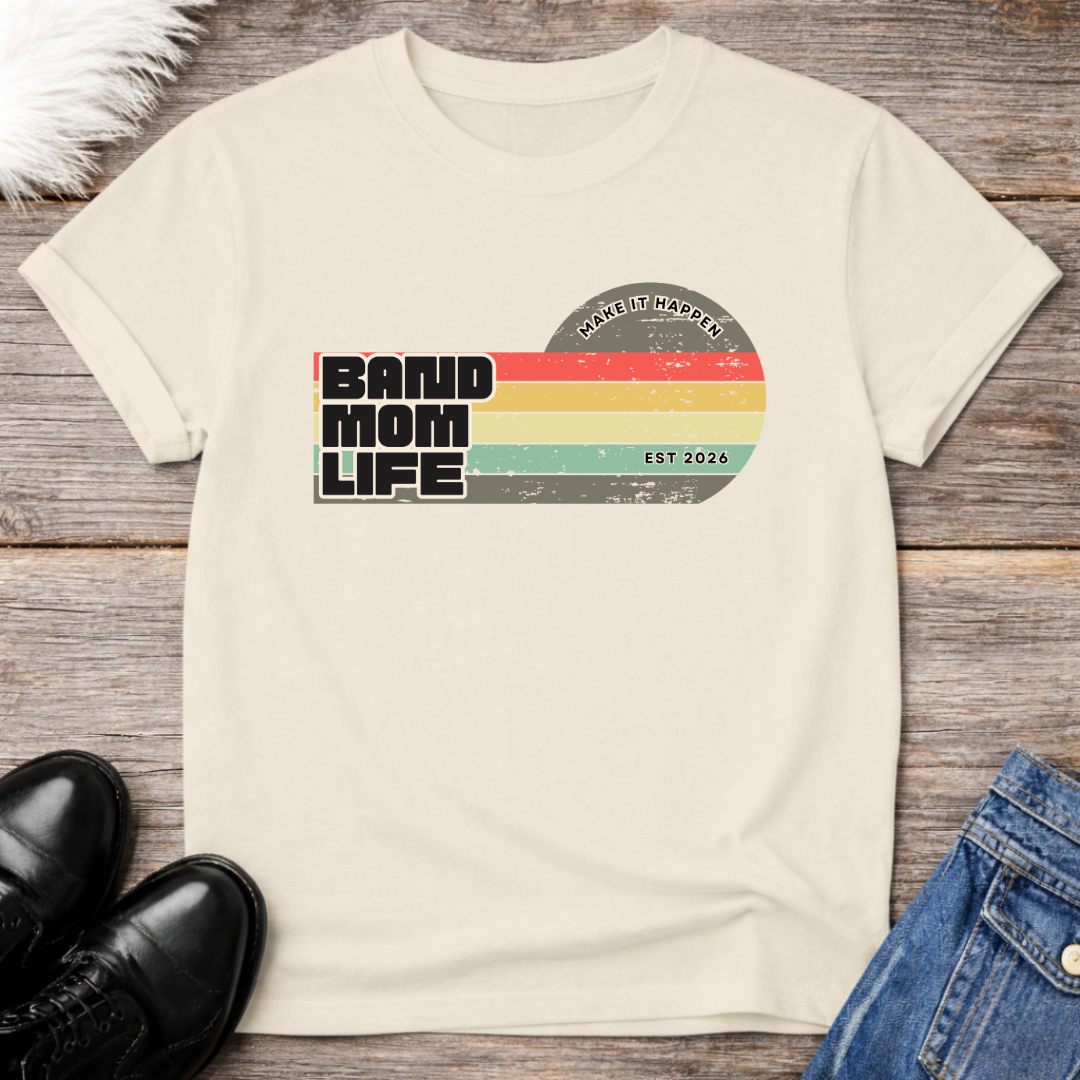Make It Happen Est 26 Retro Tee