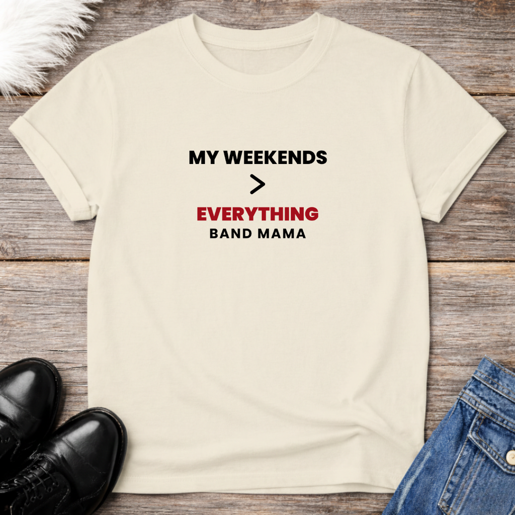 My Weekends Greater Than Tee