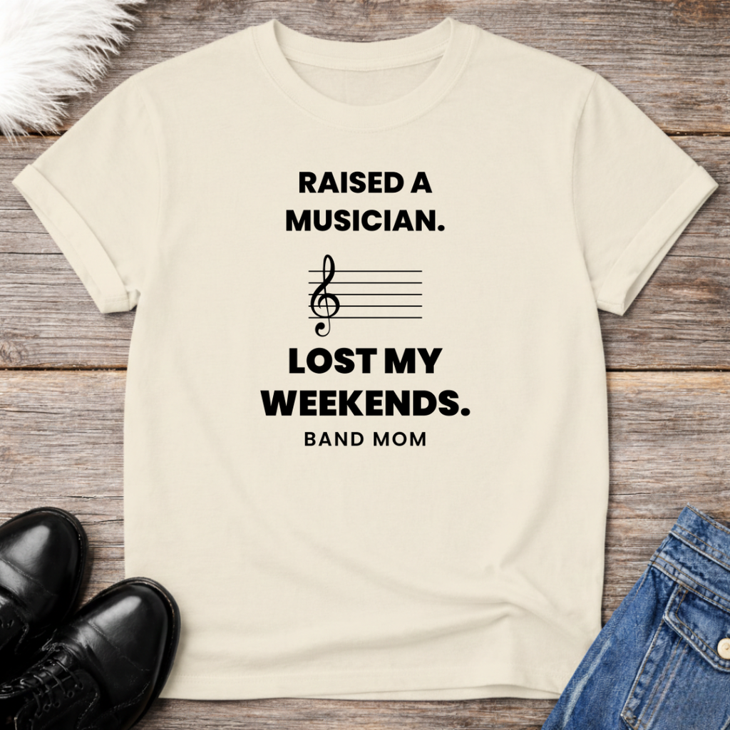 Raised Musician Tee