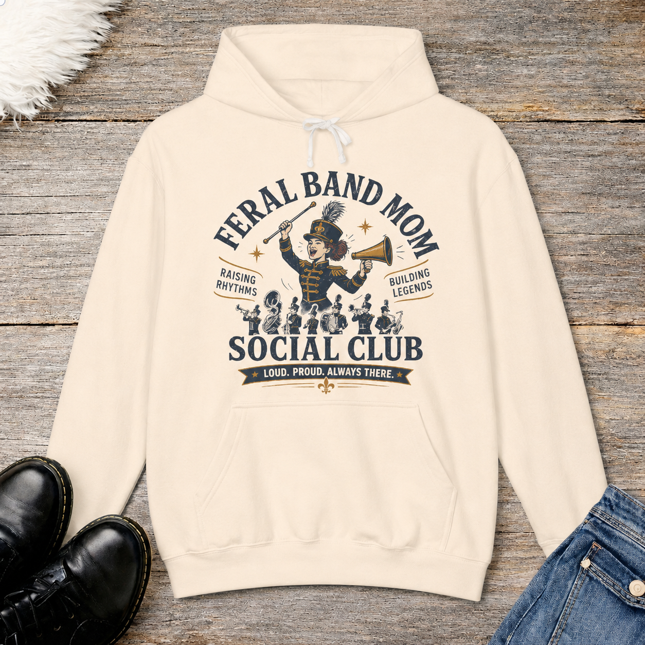 Feral Band Mom Hoodie