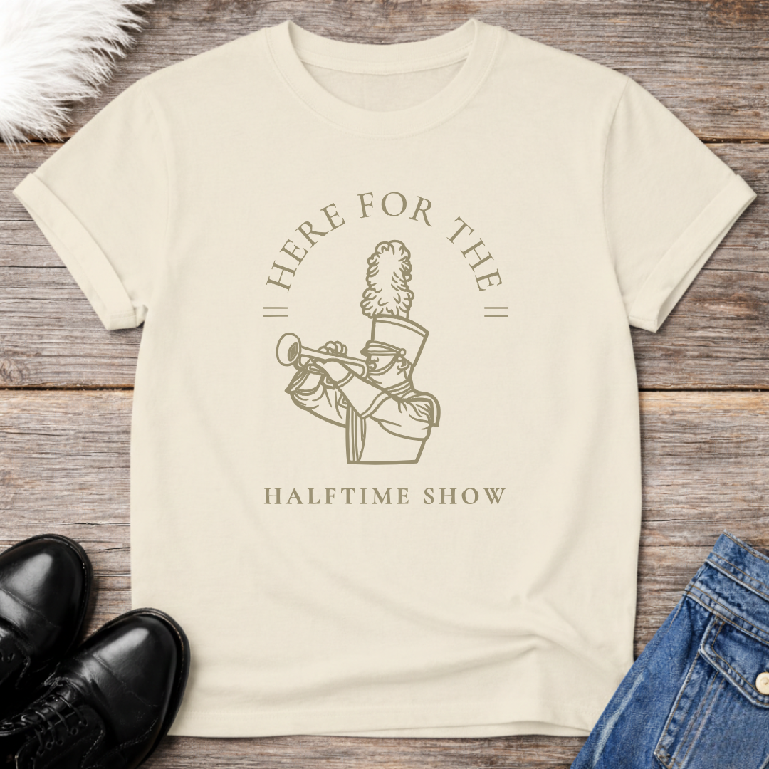 Here For The Halftime Show Trumpet Player T-Shirt