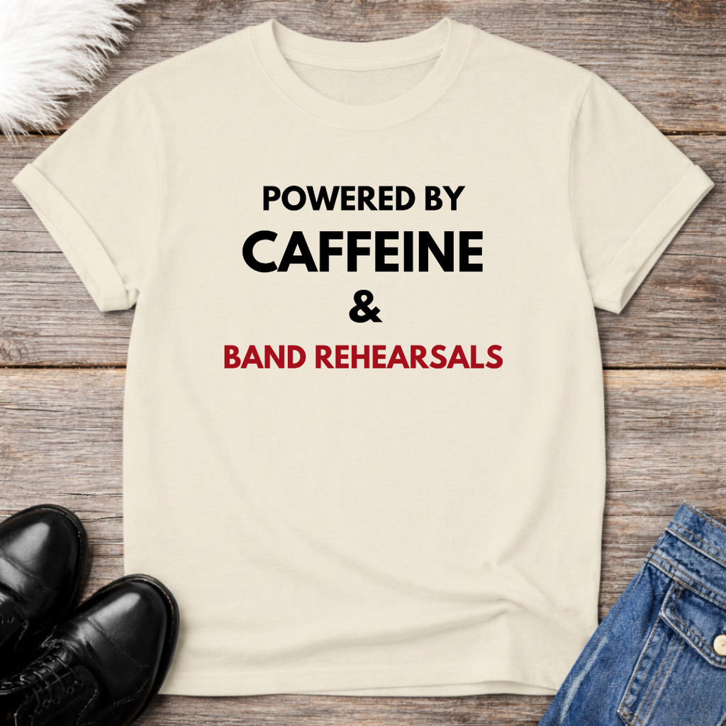 Powered By Caffeine Tee