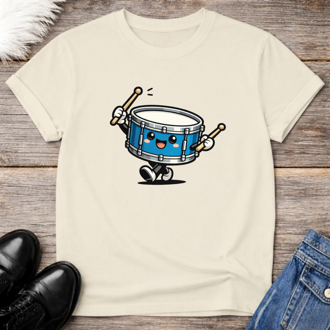 Kawaii Snare Drum Tee