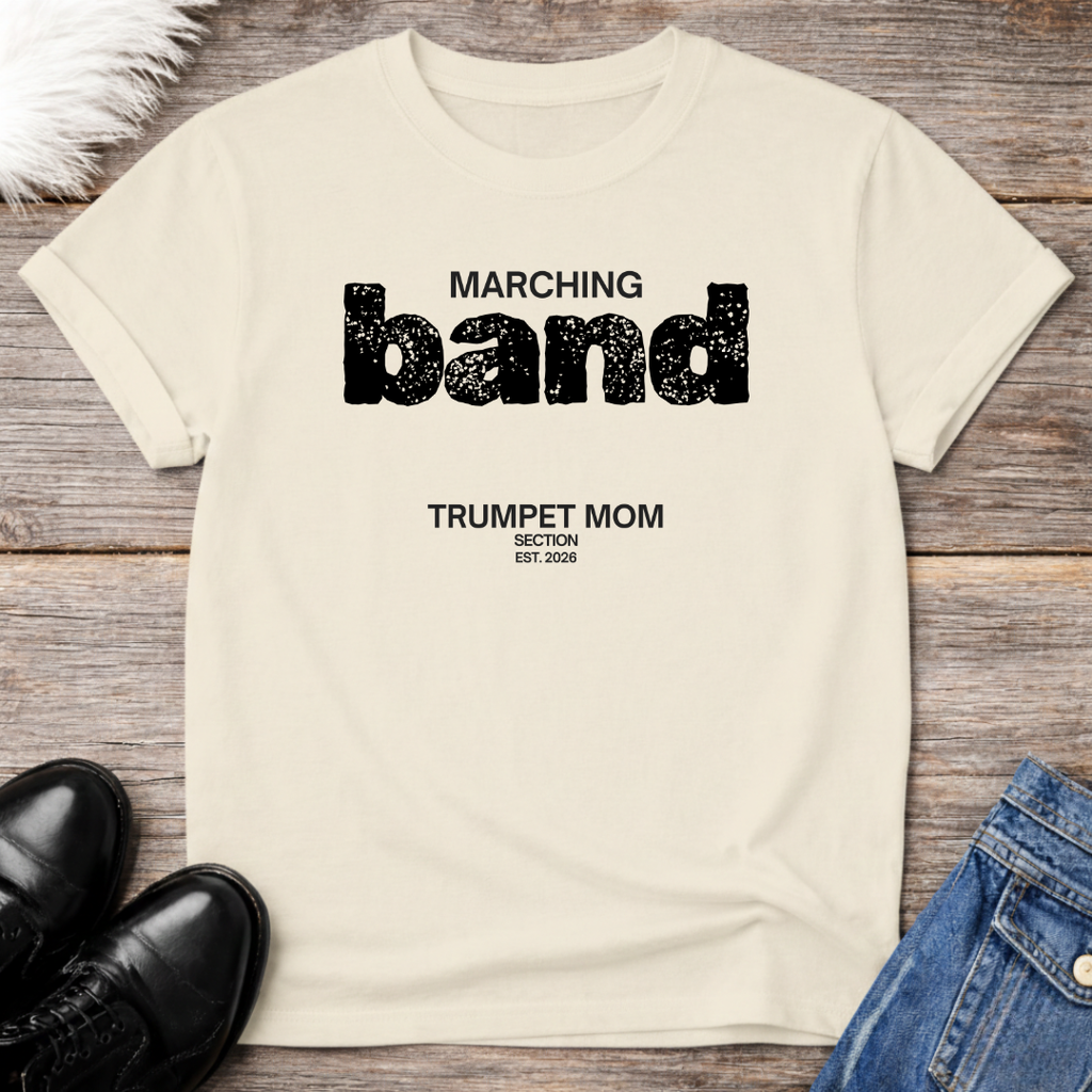 Trumpet Mom Section Tee