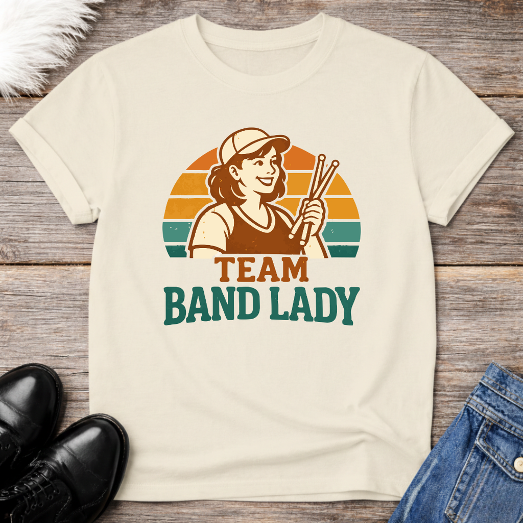 Retro Team Band Lady Tee