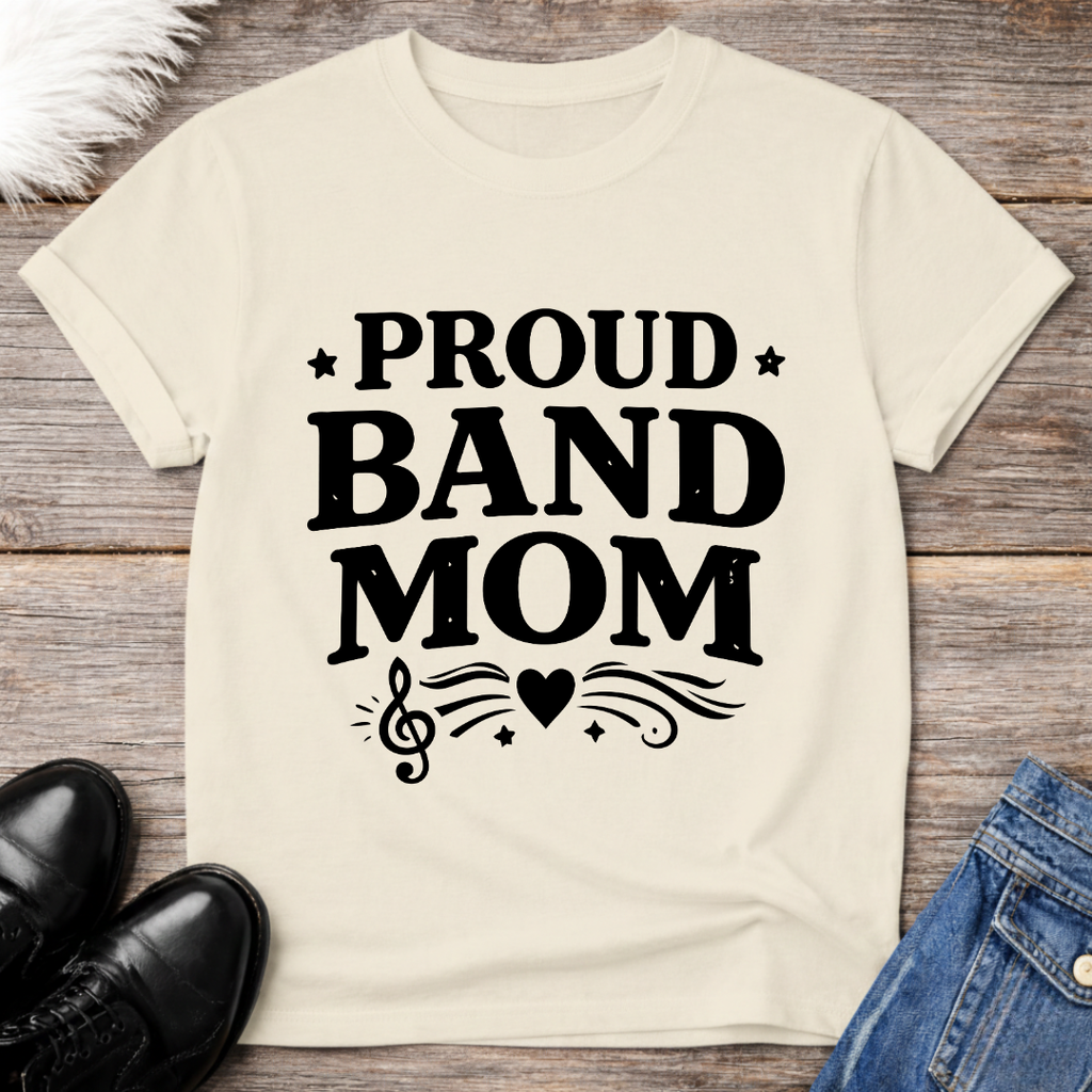 Star Proud Band Mom Tee