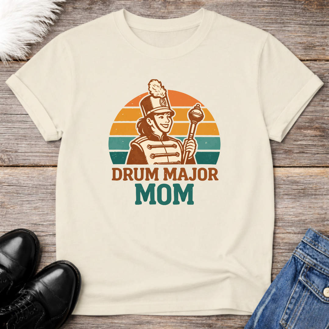 Drum Major Mom Graphic Tee