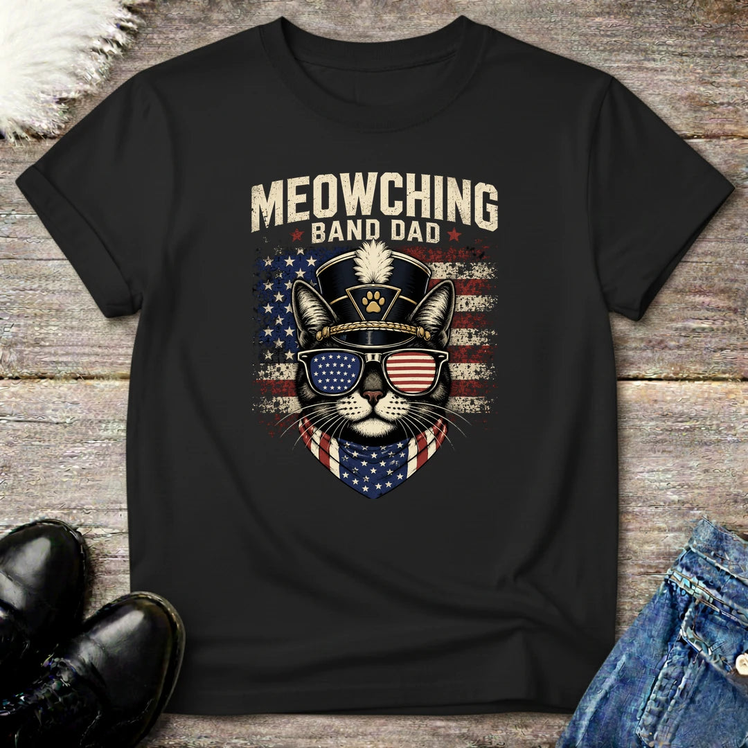 Meowching Band Dad Tee