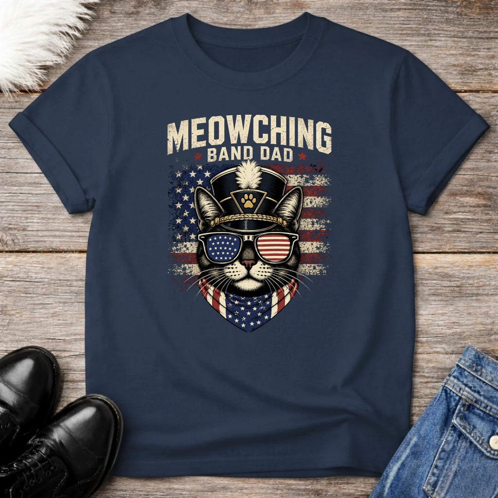 Meowching Band Dad Tee