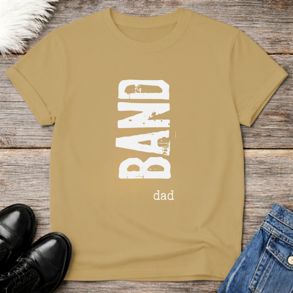 Band Dad Grunge Graphic Tee