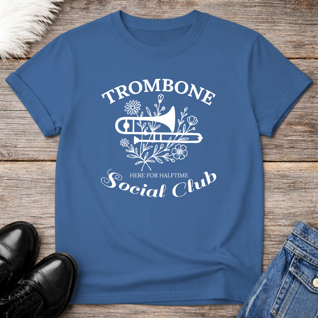 Trombone Social Club Floral T-Shirt
