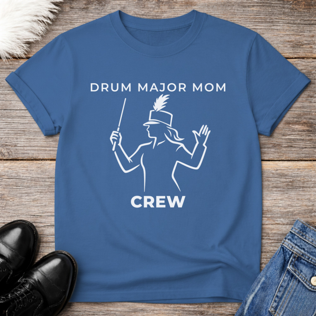Drum Major Mom Crew Tee