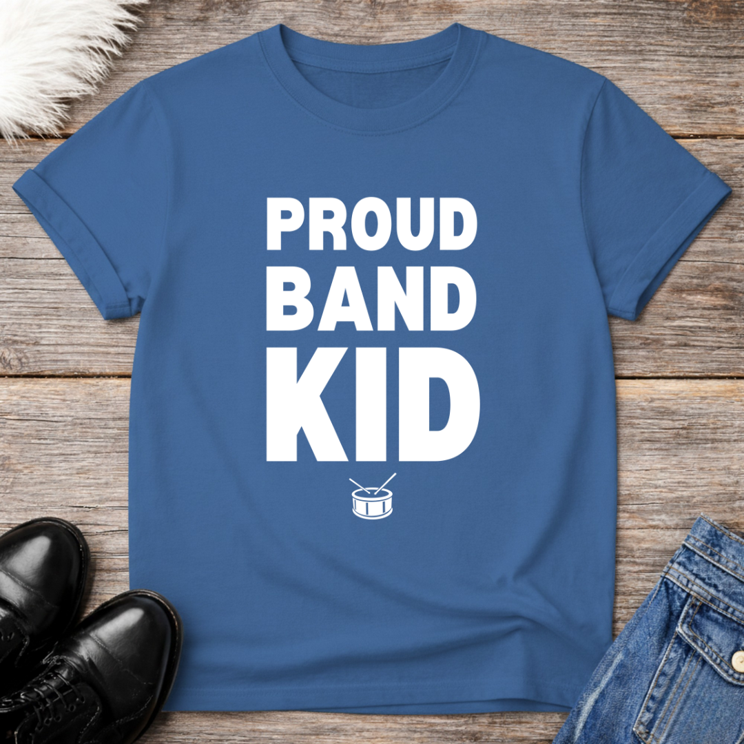 Proud Band Kid Drum Tee