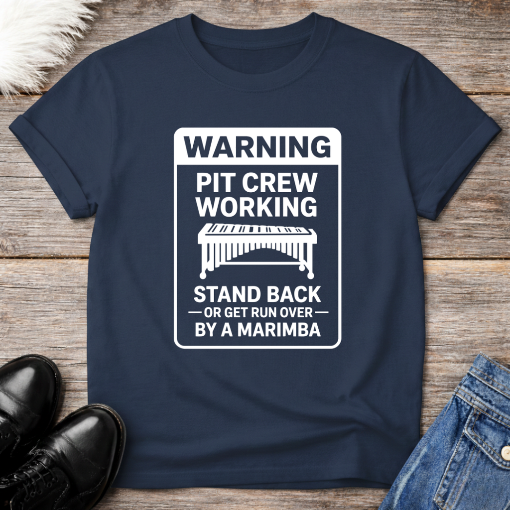 Warning Pit Crew Tee