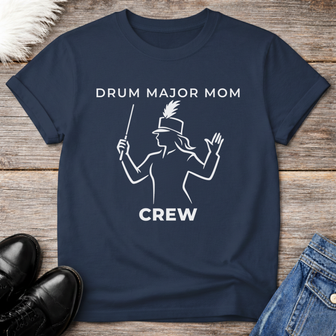 Drum Major Mom Crew Tee