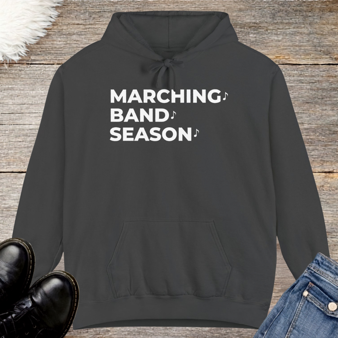 Marching Band Season Note Hoodie