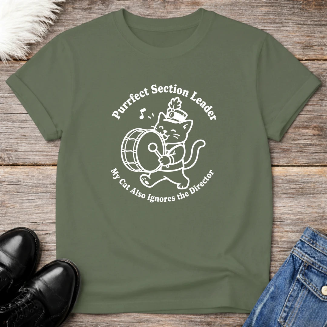 Purrfect Section Leader Tee