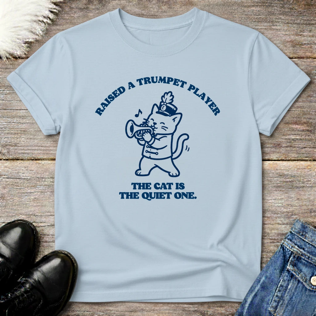 Raised Trumpet Player Tee