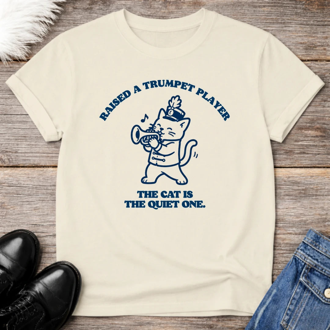 Raised Trumpet Player Tee