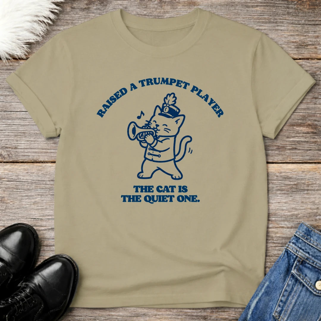 Raised Trumpet Player Tee