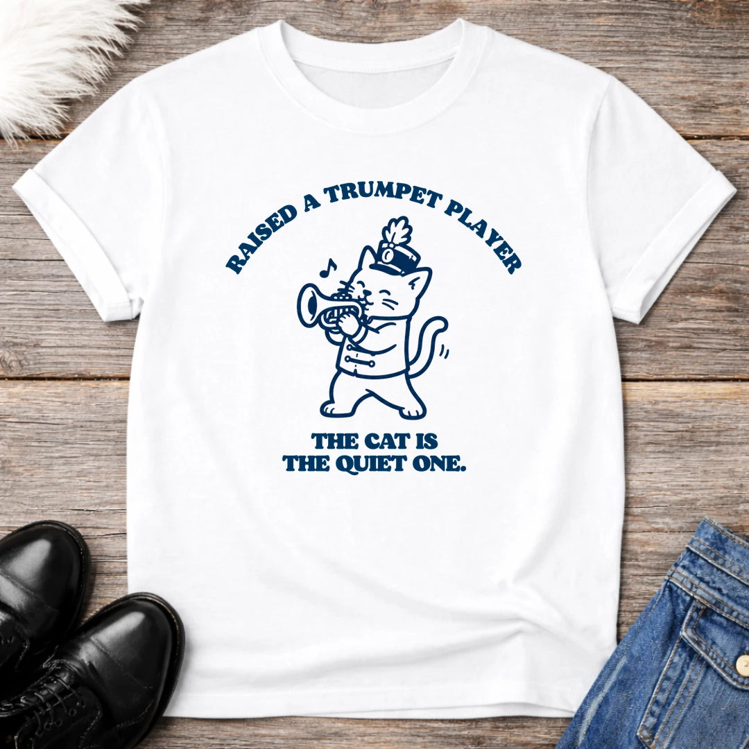 Raised Trumpet Player Tee