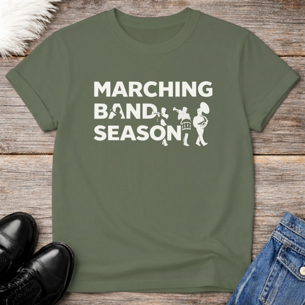 Marching Band Members Season Tee