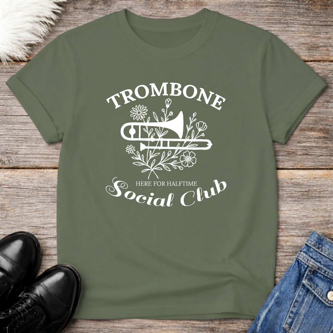 Trombone Social Club Floral T-Shirt