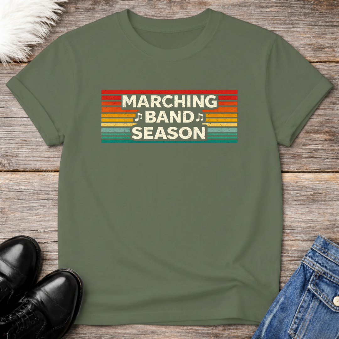 Retro Sunset M B Season Tee