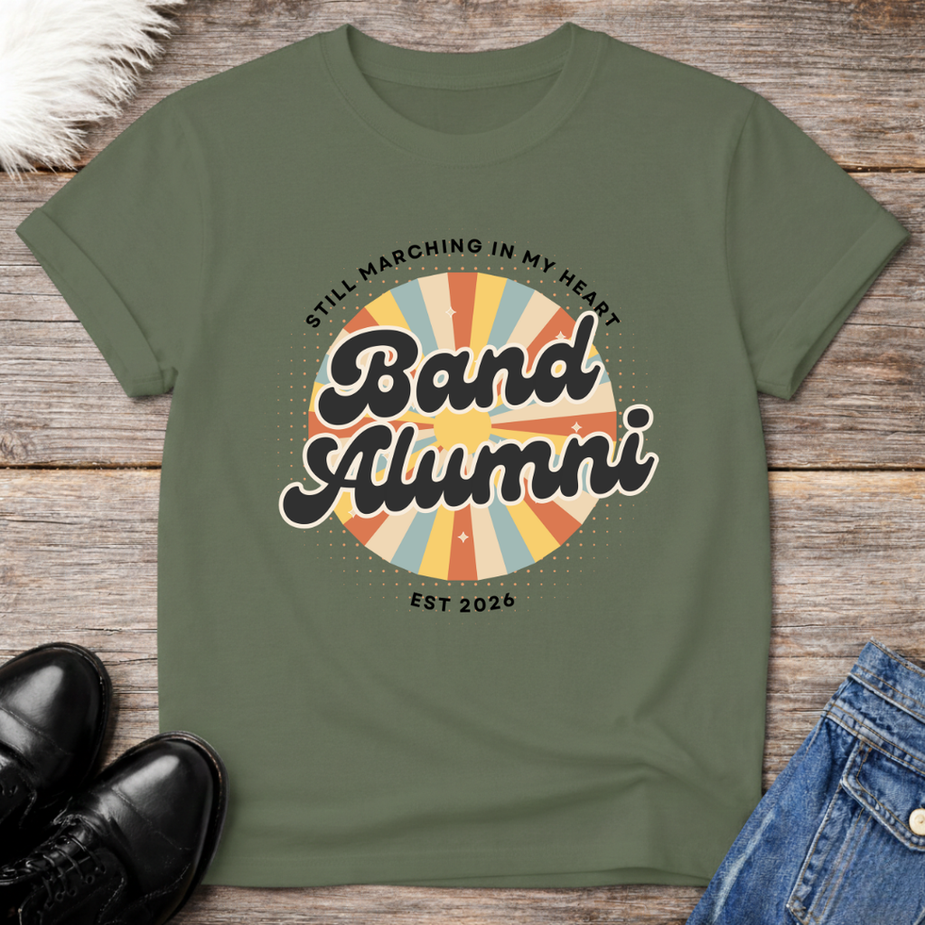 Band Alumni In My Heart Est 26 Tee