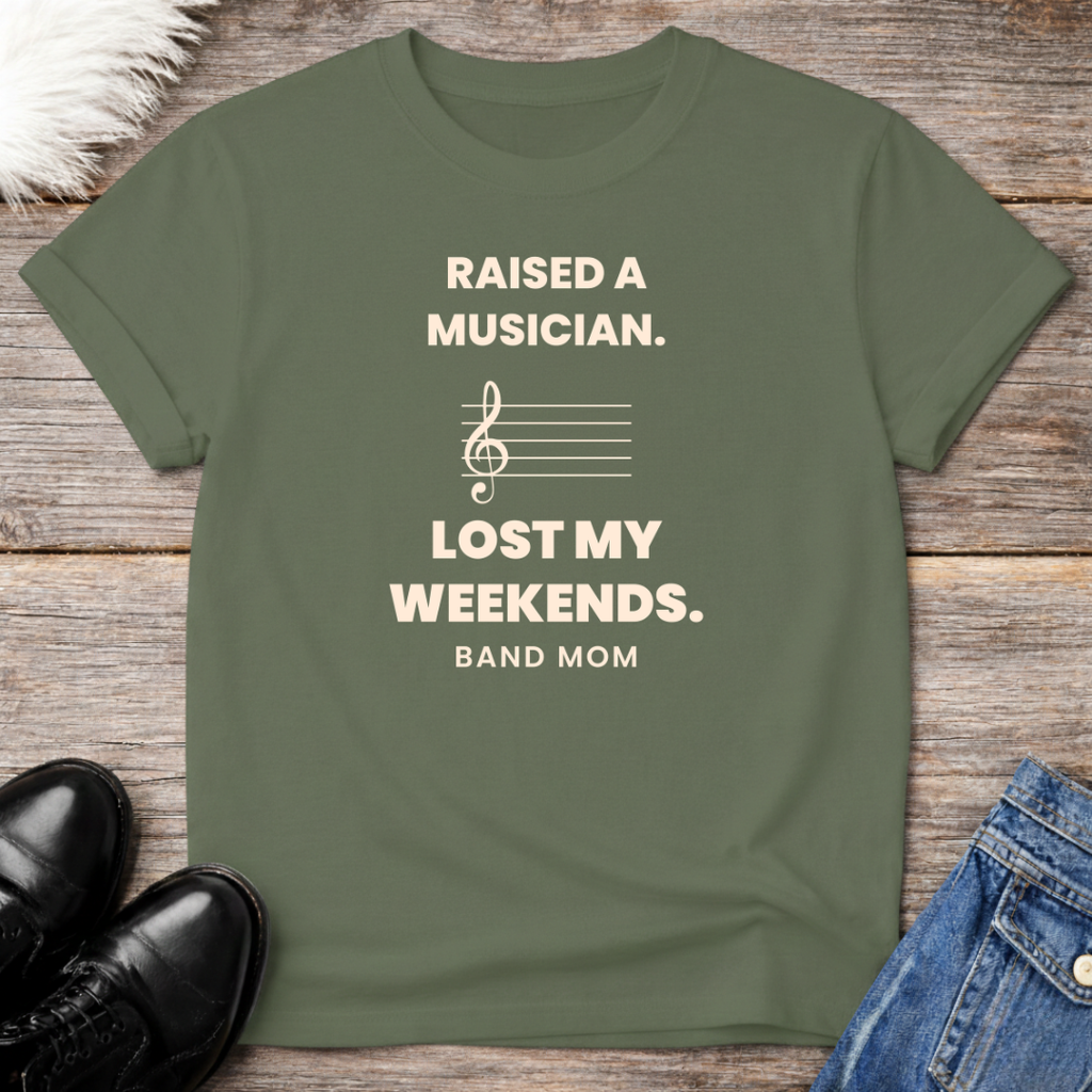 Raised Musician Tee