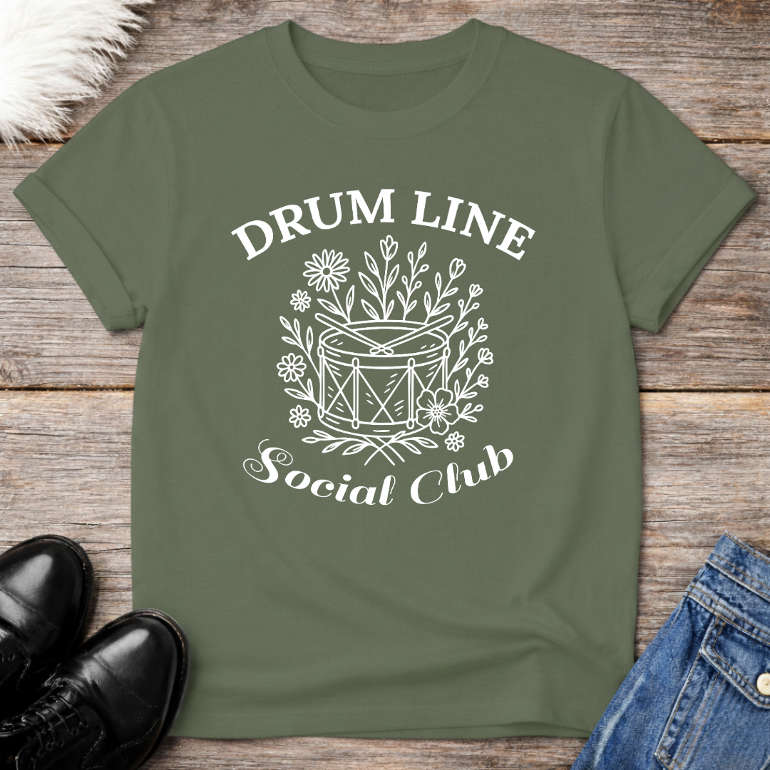 Drumline Social Club Floral T-Shirt