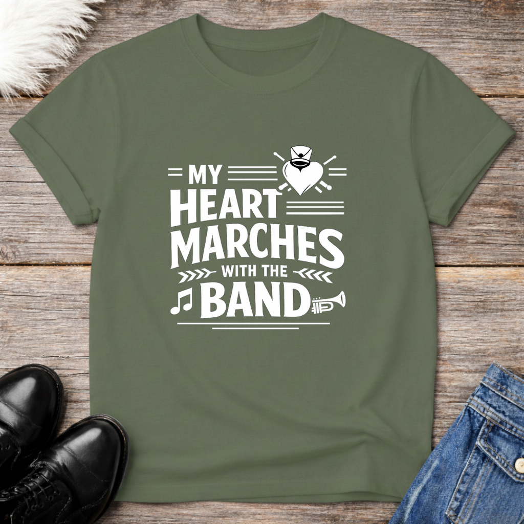 Heart Marches Arrows Tee