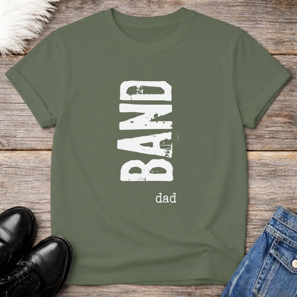 Band Dad Grunge Graphic Tee