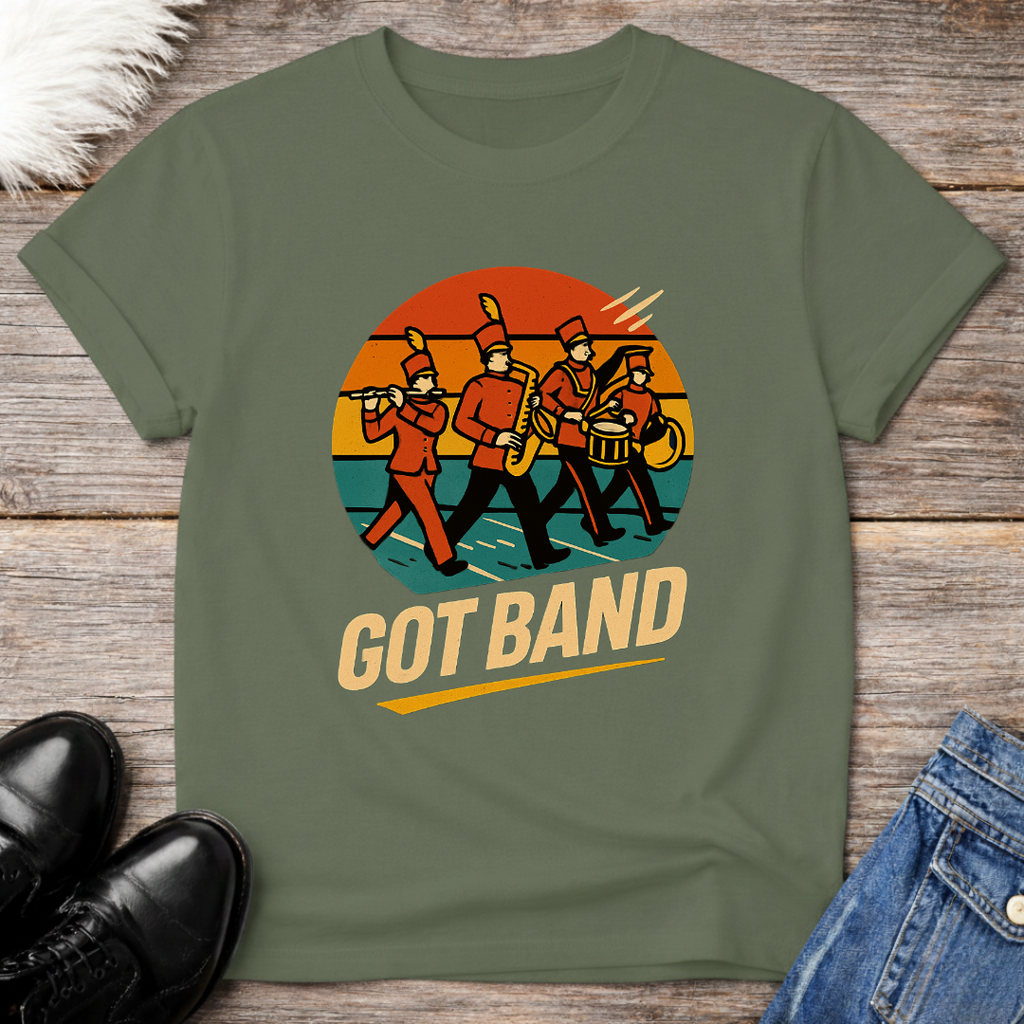 Got Band Retro Graphic Tee