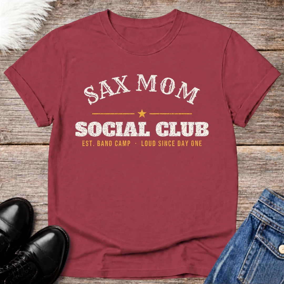 Sax Mom Social Club Tee