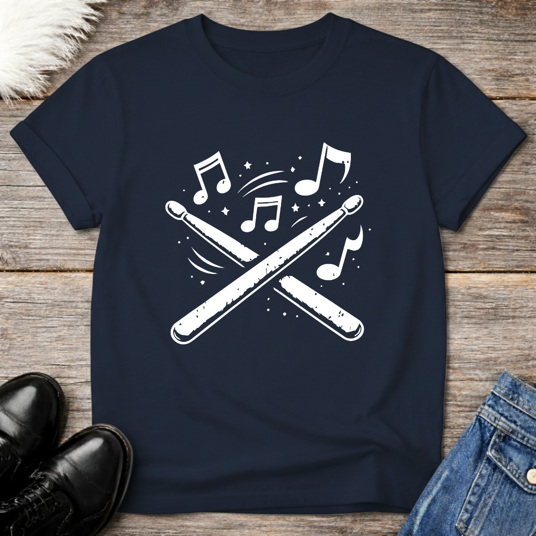 Drum Sticks Graphic Tee