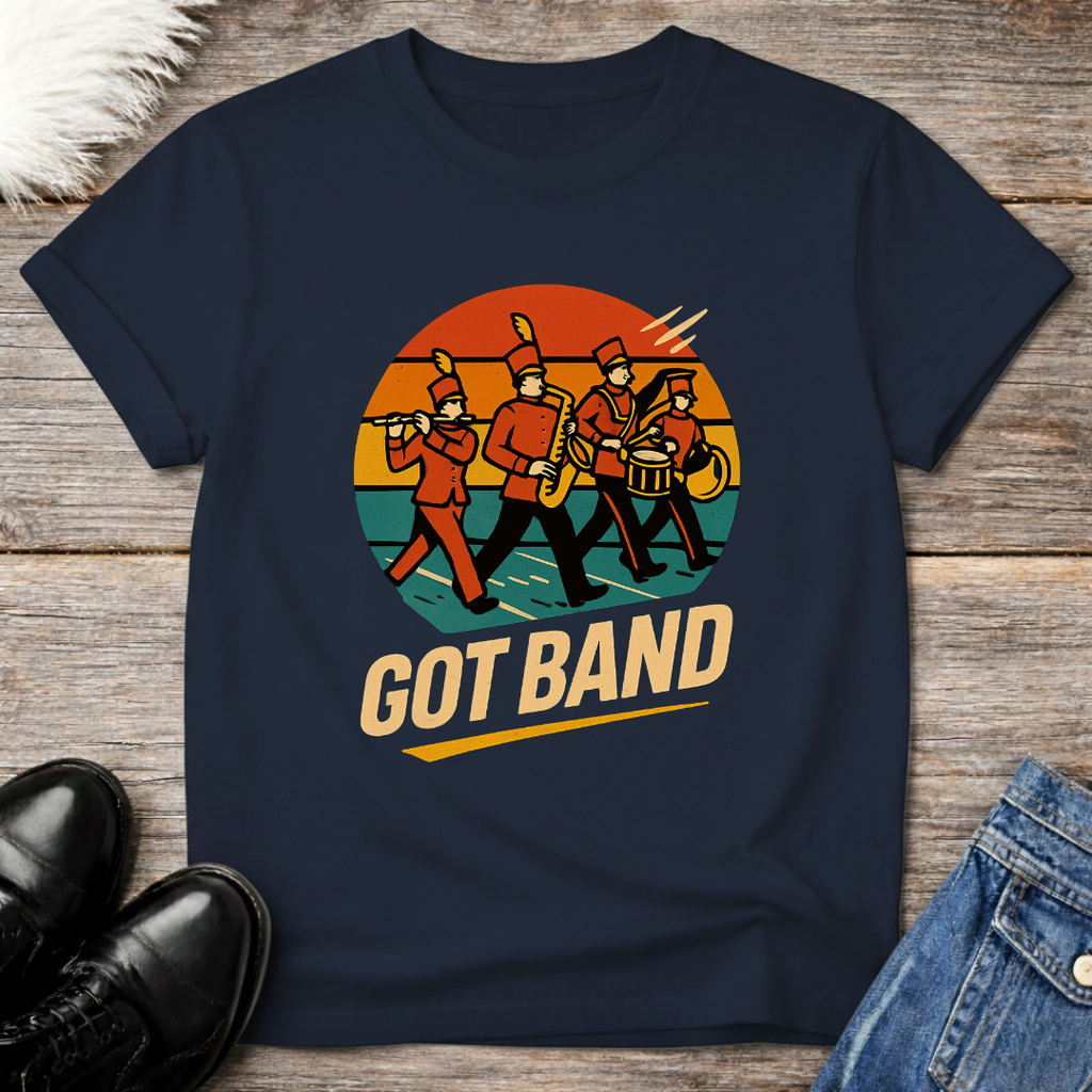 Got Band Retro Graphic Tee
