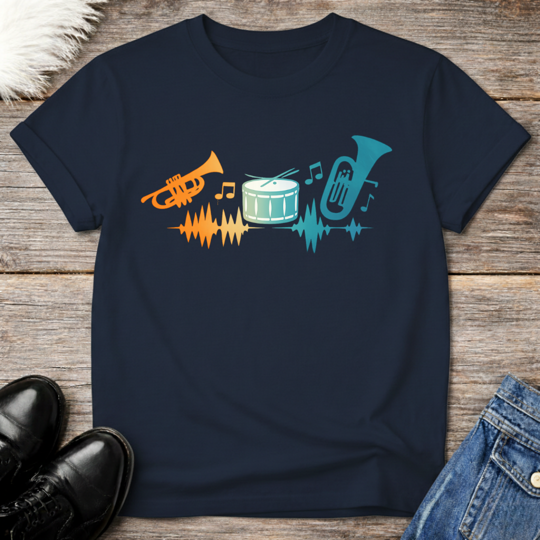 Trumpet Drum Tuba Tee