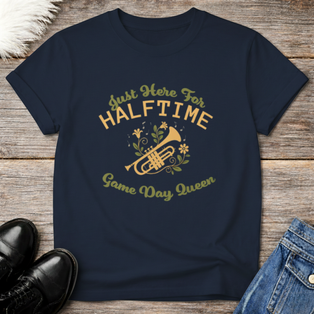 Halftime Game Day Queen Tee