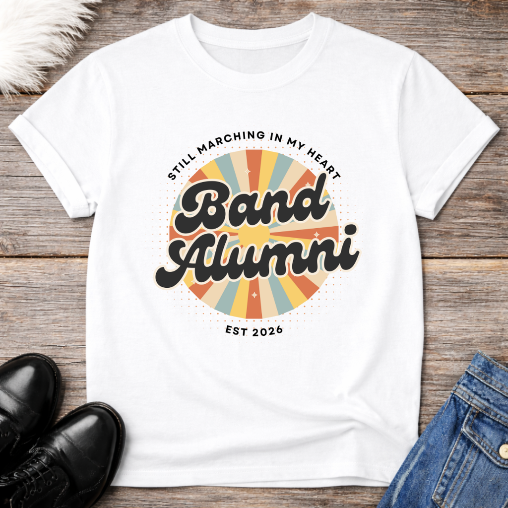Band Alumni In My Heart Est 26 Tee
