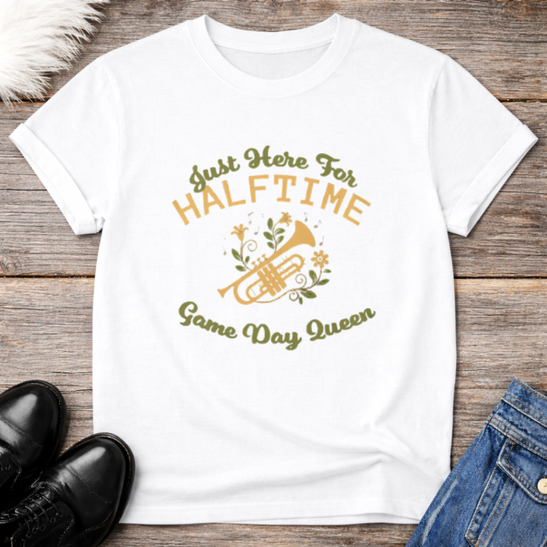 Halftime Game Day Queen Tee