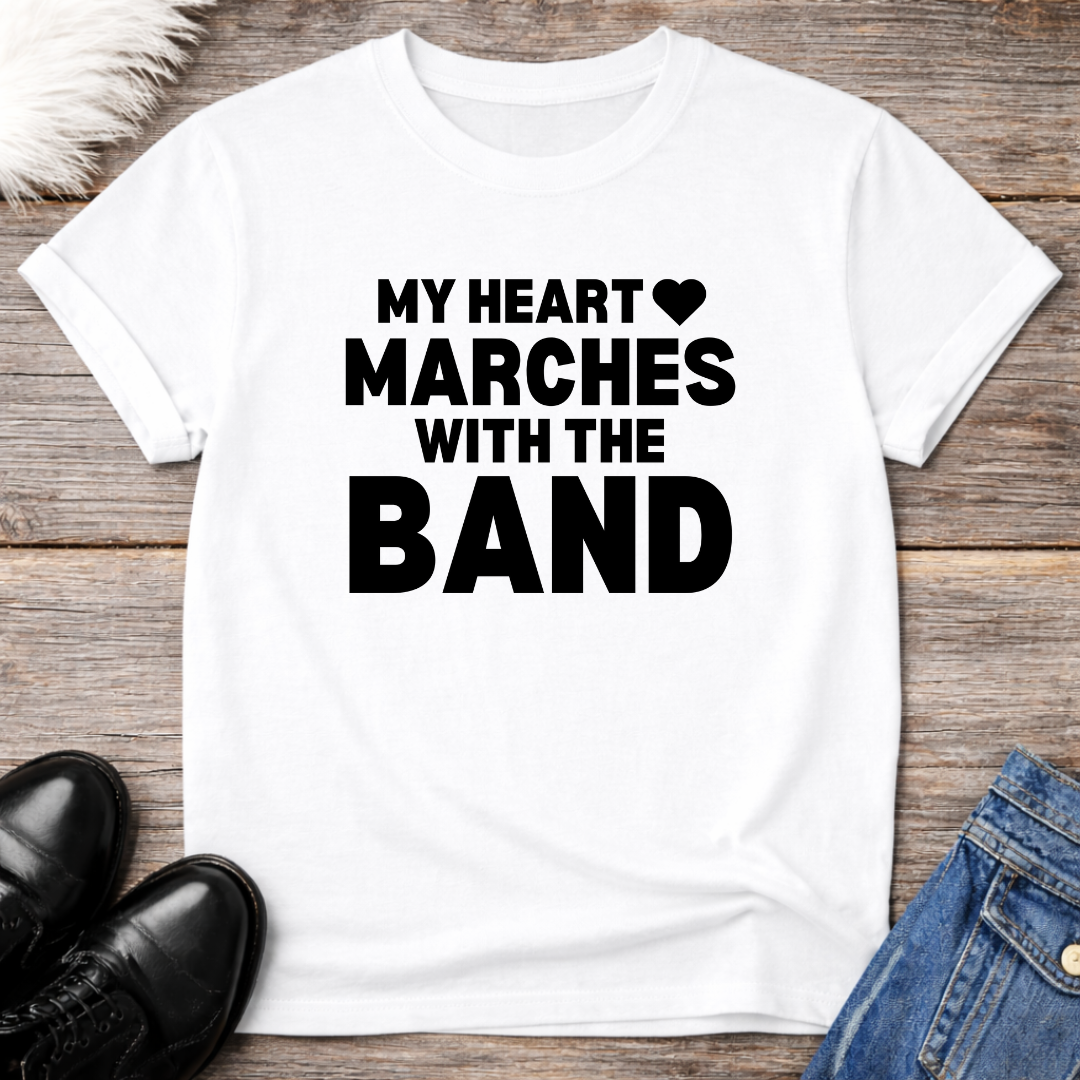 Heart Marches Solid heart Tee