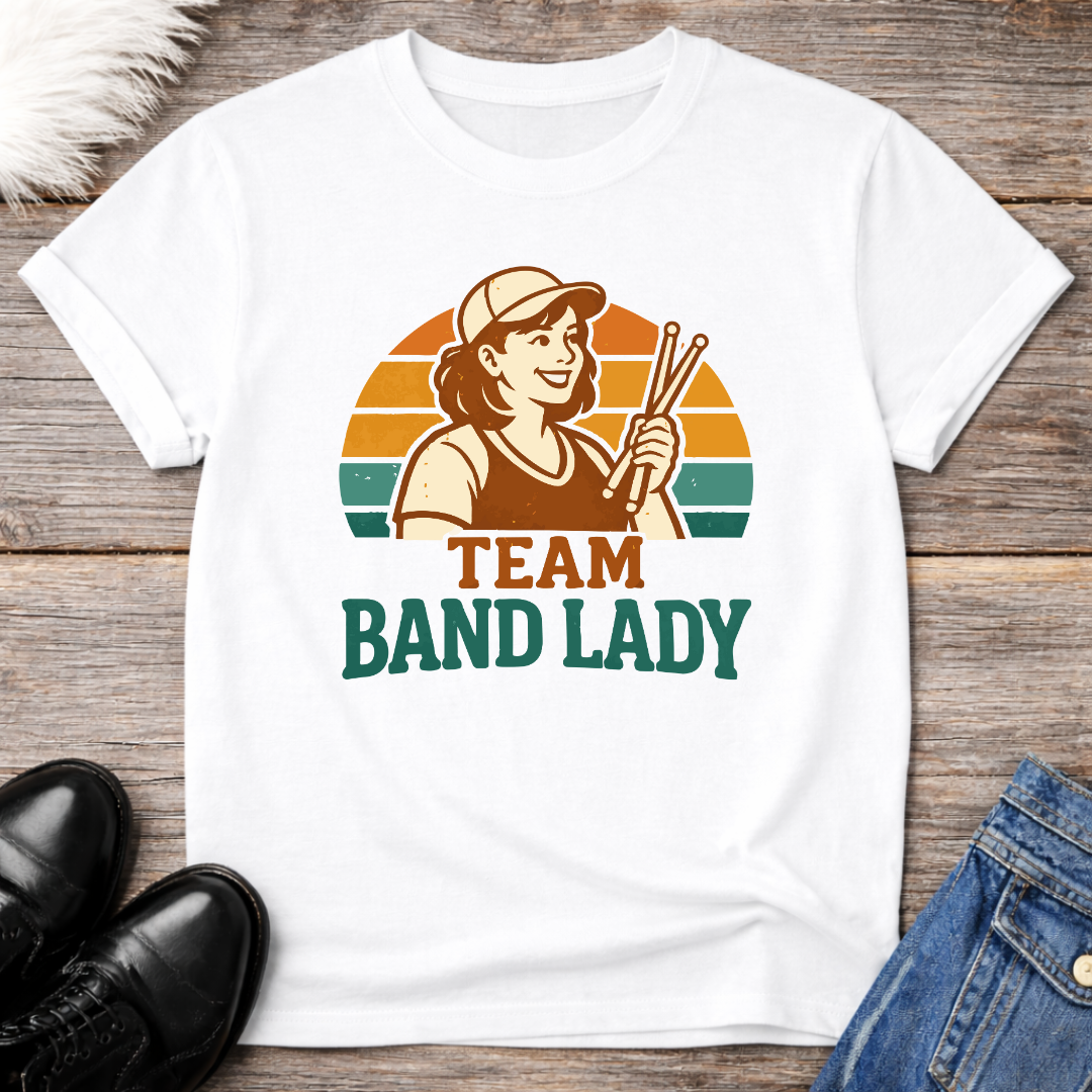 Retro Team Band Lady Tee
