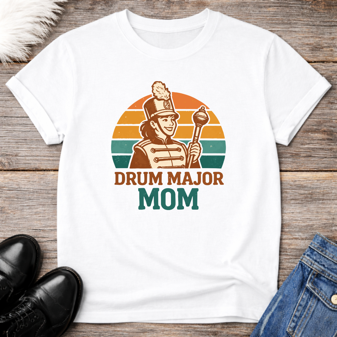 Drum Major Mom Graphic Tee