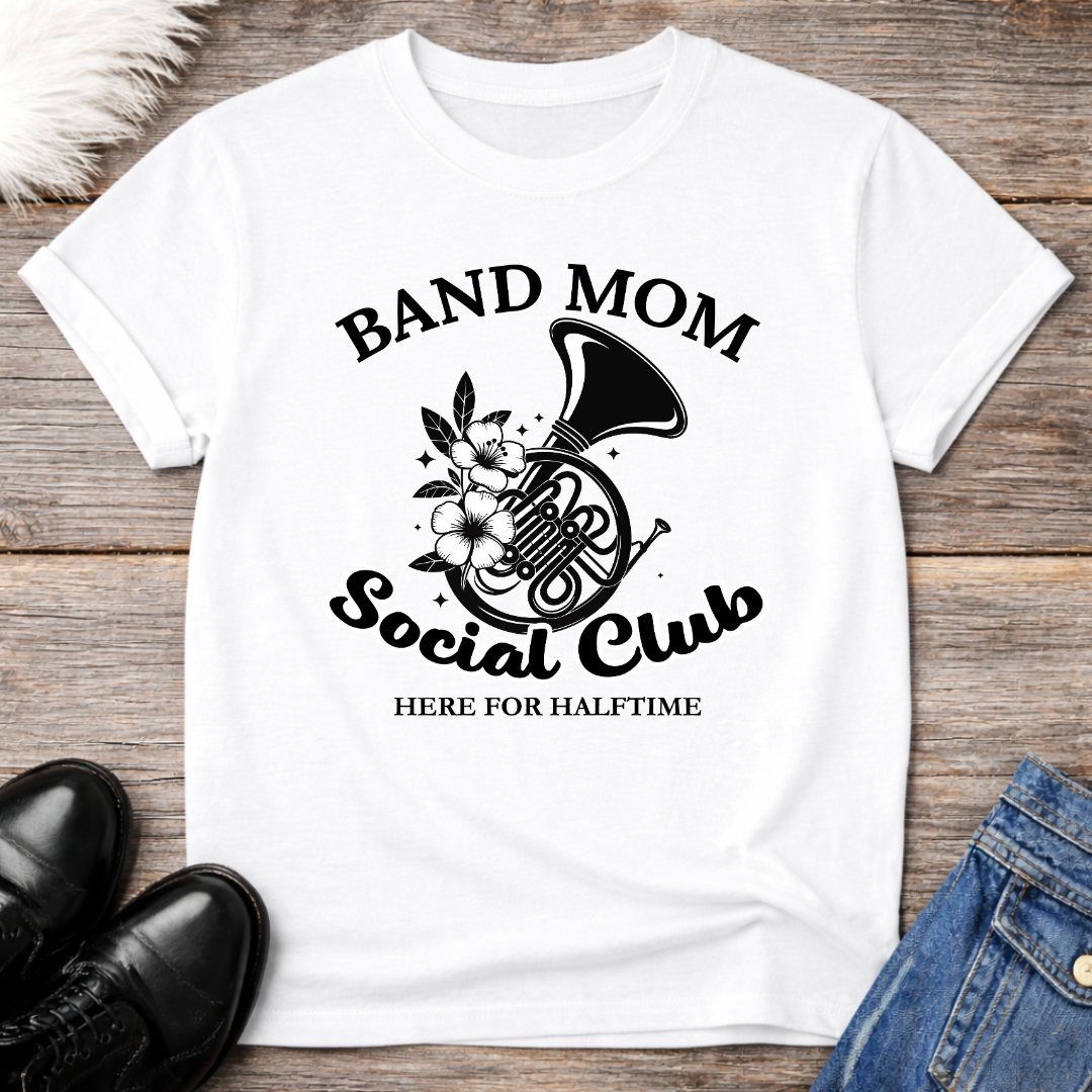 Band Mom Social Club Floral T-Shirt