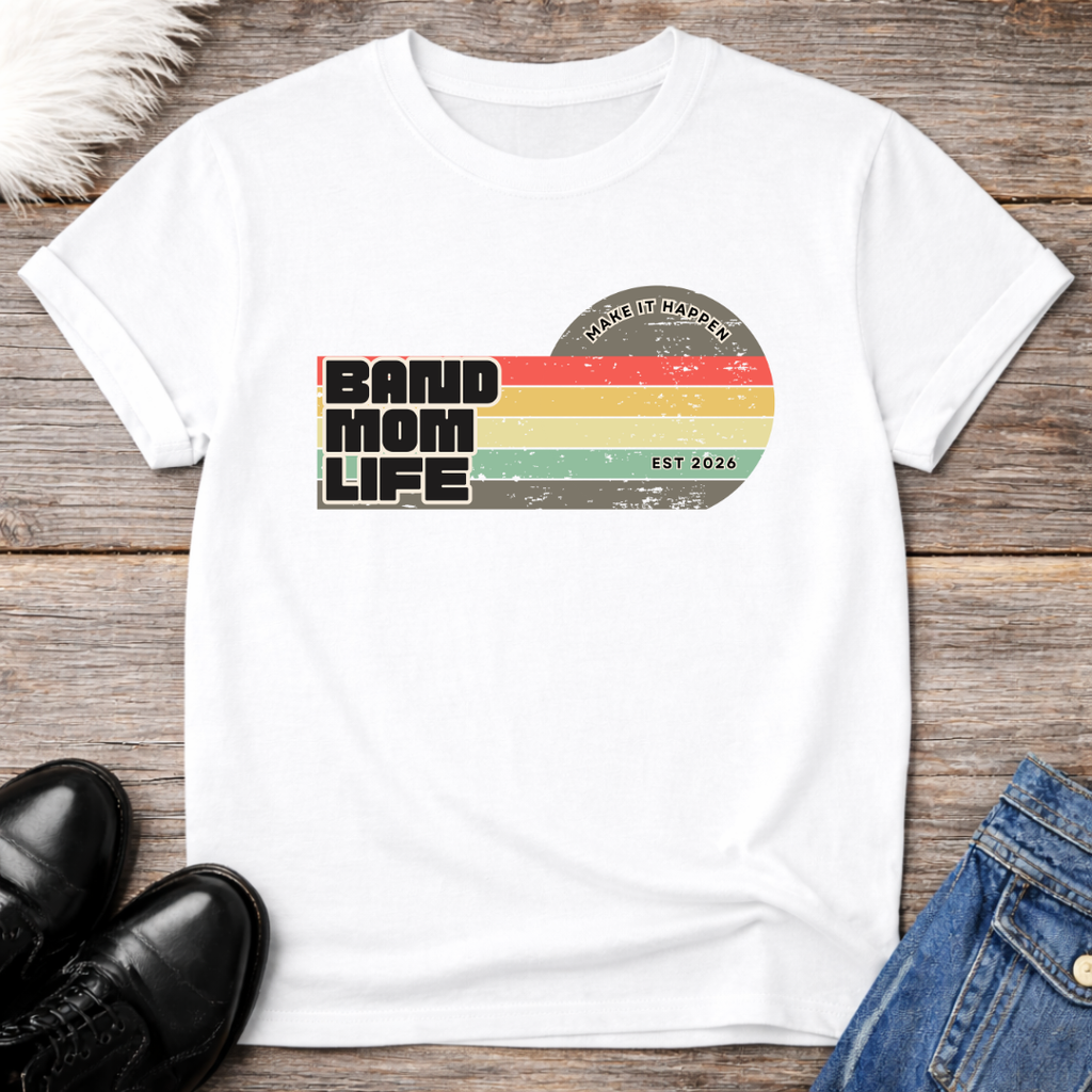 Make It Happen Est 26 Retro Tee