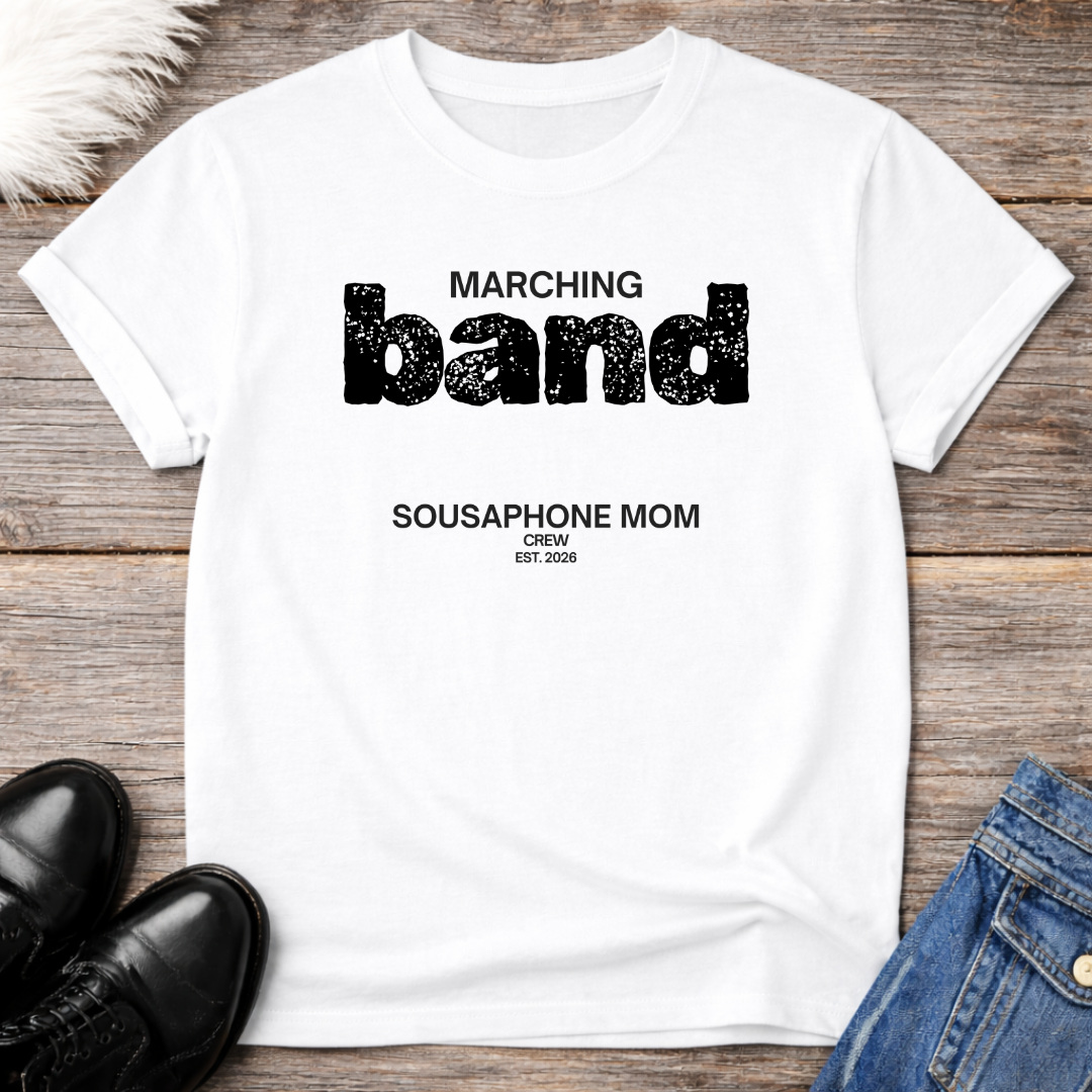 Sousaphone Mom Crew Tee