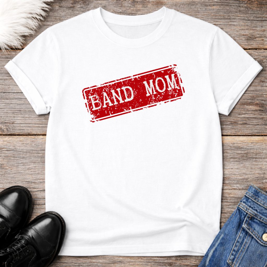 Grunge Band Mom Graphic T-Shirt