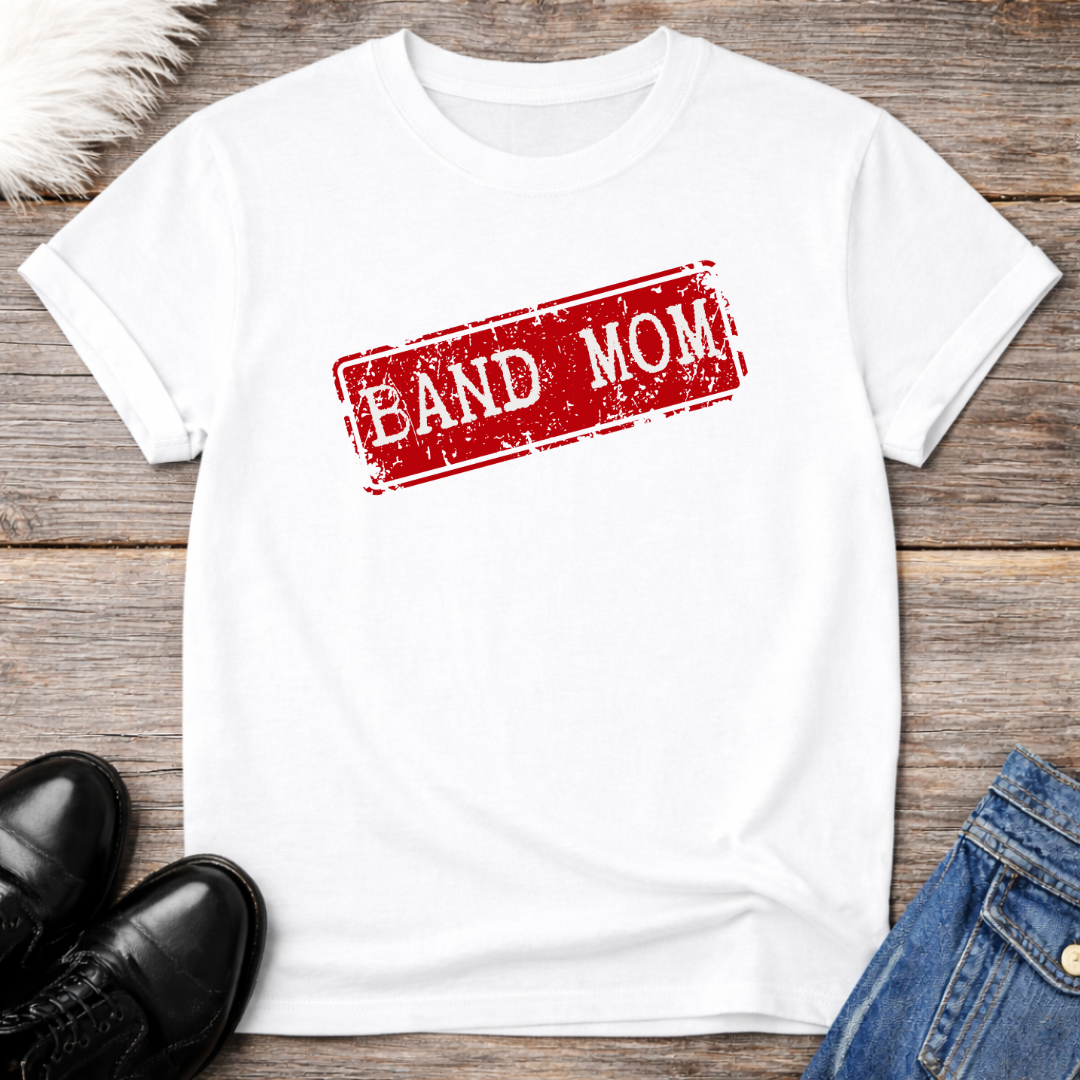 Grunge Band Mom Graphic T-Shirt