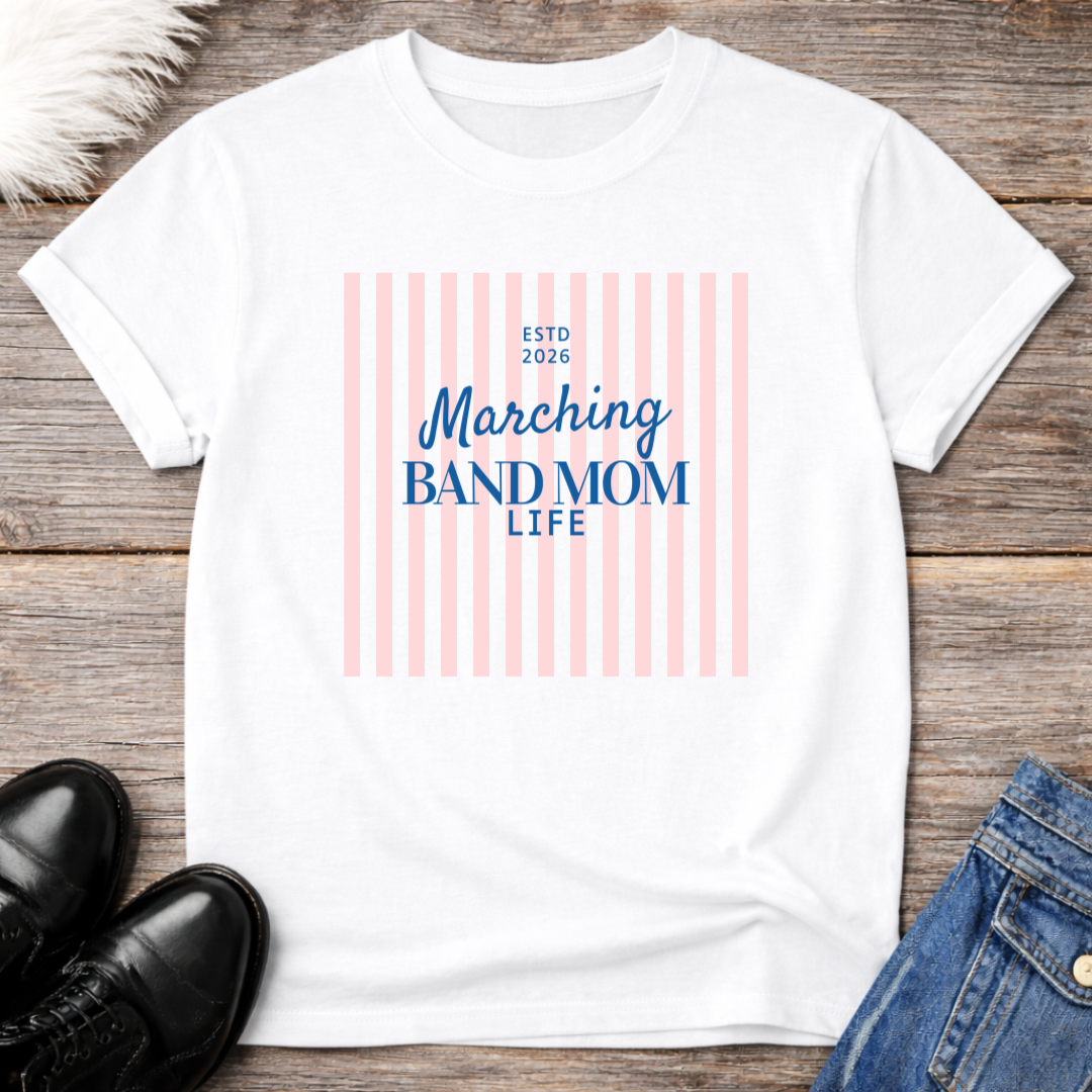 Band Mom Life Est 2026 Tee